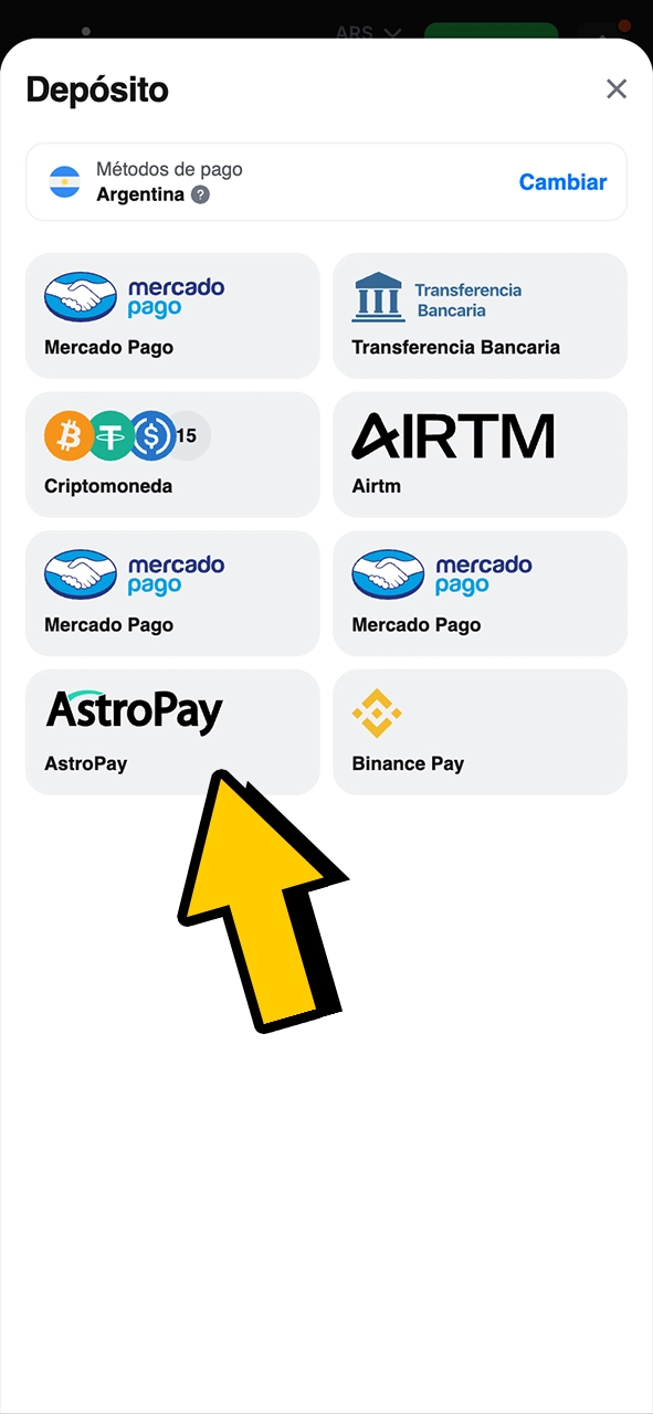 Inicia sesión o regístrate en la app 1Win Balloon.