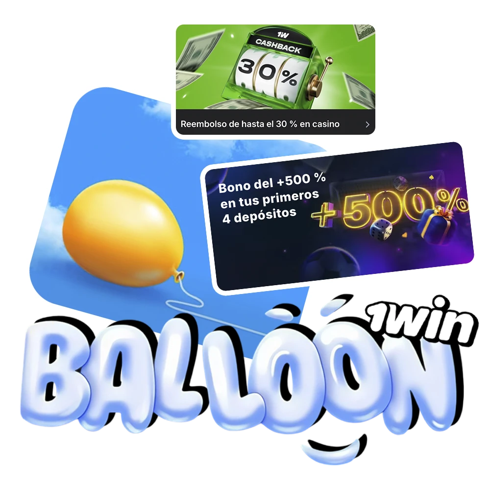 Bonos y códigos promocionales exclusivos para jugadores de 1Win Balloon.