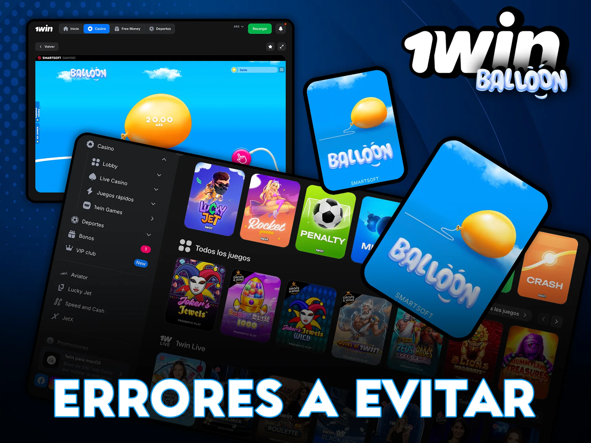 Errores comunes que debes evitar en 1Win Balloon.